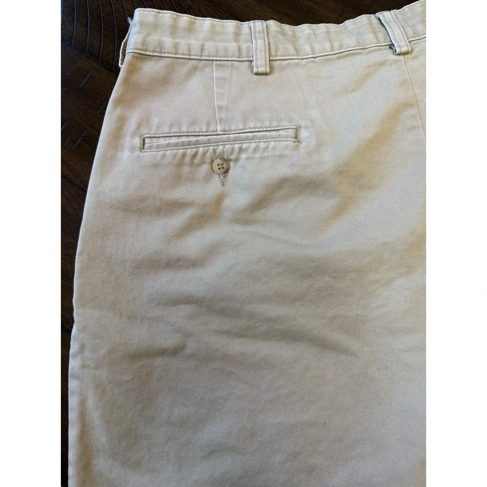 Polo Ralph Lauren Chino Shorts Men's 38‎ Beige Pleated Classic Fit 8
